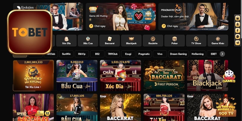Tham gia thế giới đỏ đen đẳng cấp tại Tobet88